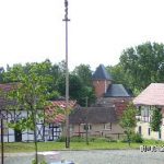 Ortansicht Mosen, ein Ortsteil der Stadt Berga-Wünschendorf