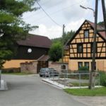 Ortsansicht Pösneck, ein Ortsteil von Berga-Wünschendorf