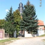 Ortsansicht Untitz, ein Ortsteil von Berga-Wünschendorf