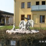 Die Pelikangruppe – das Wünschendorfer Wahrzeichen