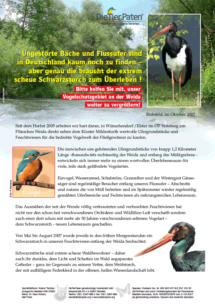 Flyer © Die TierPaten