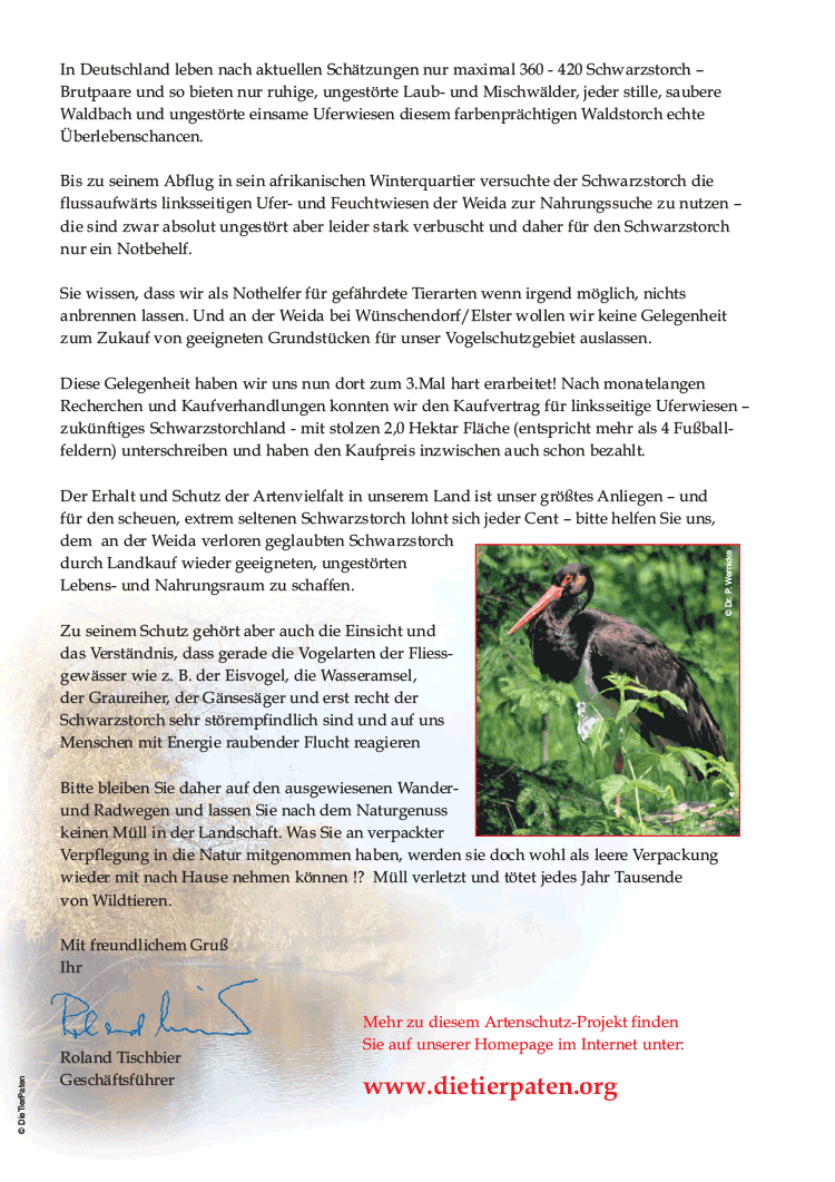 Flyer © Die TierPaten