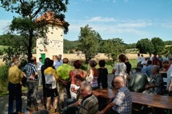 Eröffnung Artenschutzturm Untitz © Dr. Jürgen Zehe